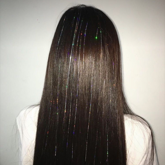 Блестящие  нити