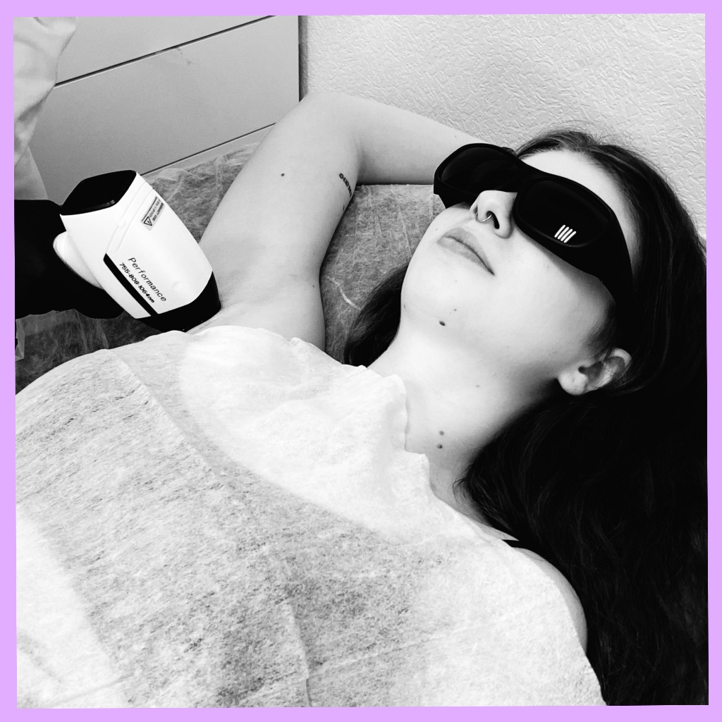 @Лазерная эпиляция больших зон