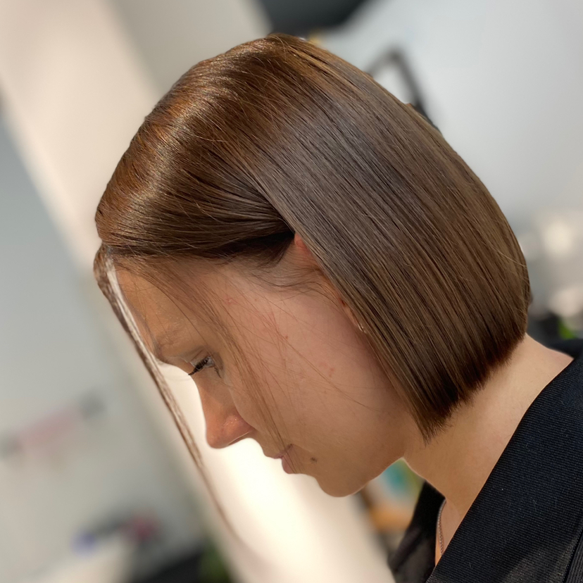 В один тон короткие