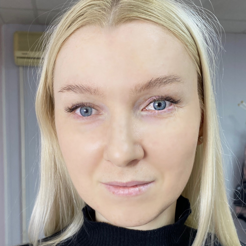 Наращивание ресниц 1,5 д