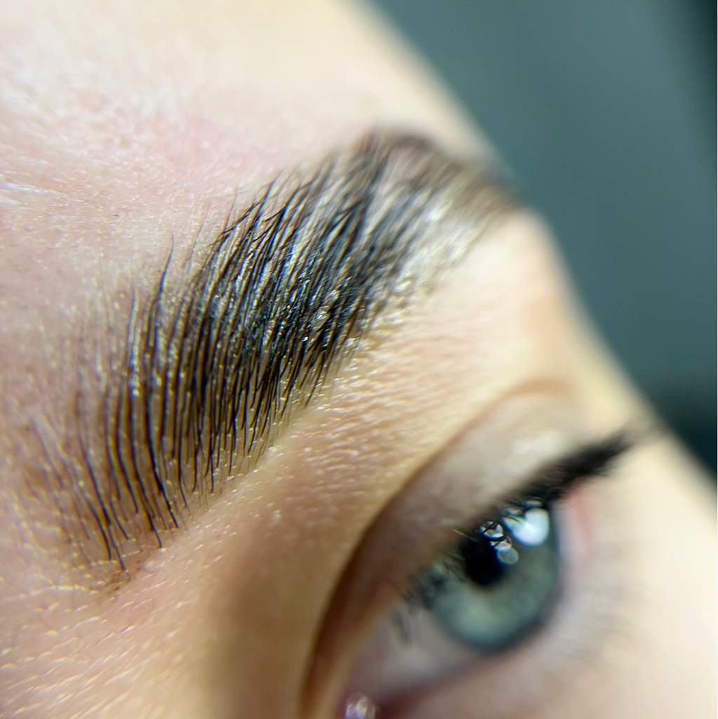 Ламинирование бровей, окрашивание, коррекция / laminowanie + Botox + farbowanie brwi