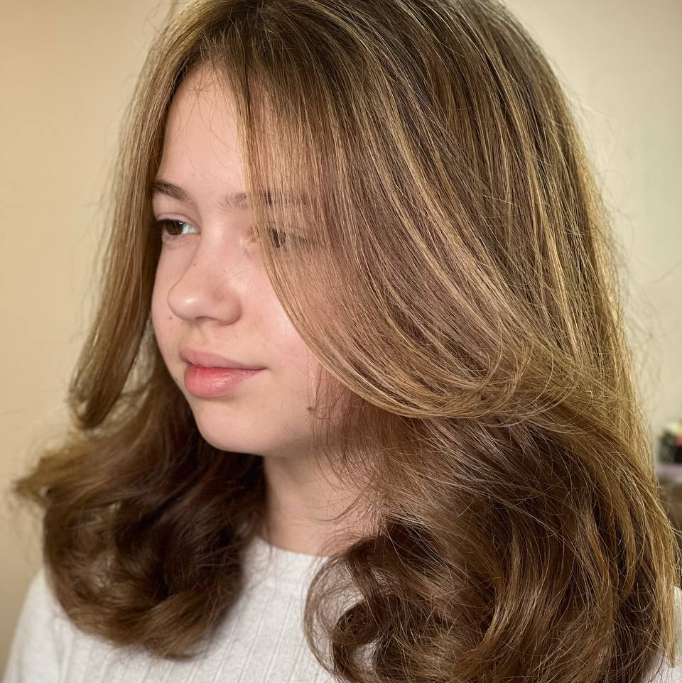 Детская стрижка, до 8 лет (девочки)