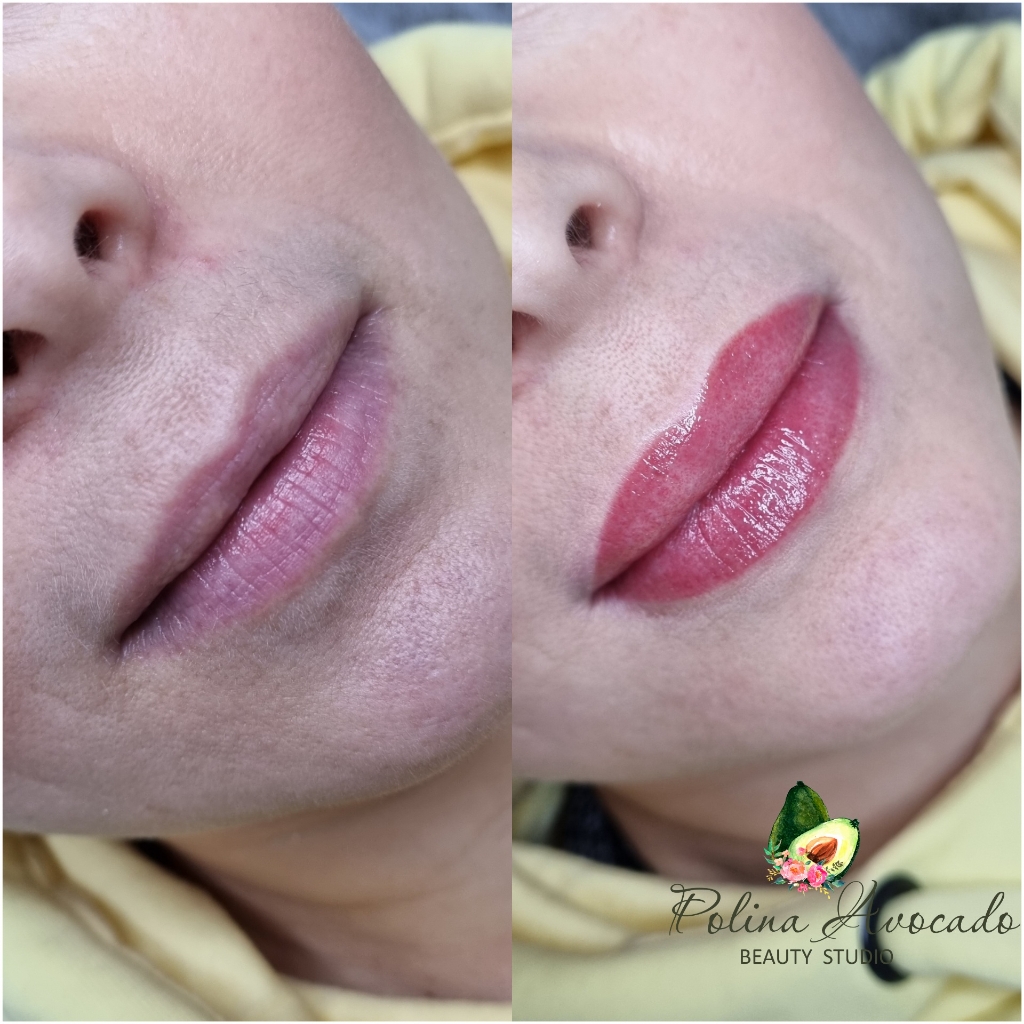 Перманентный макияж губ