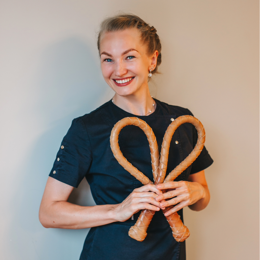 Ладка тела нагайками петлями