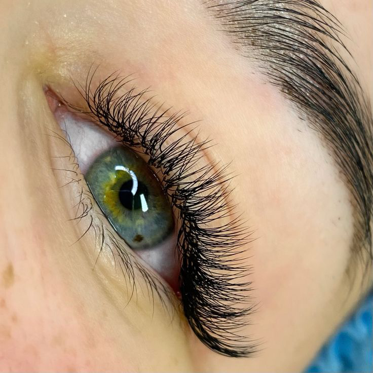 Наращивание ресниц 2D (1,5d)