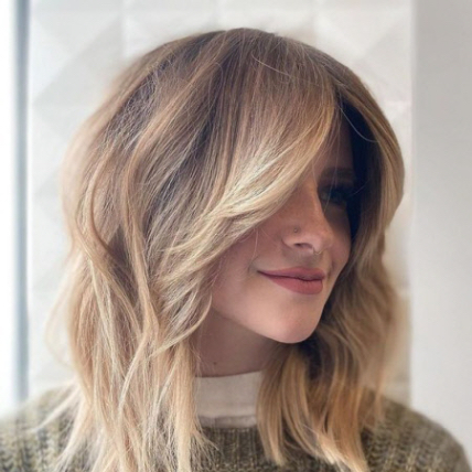 Стрижка челки