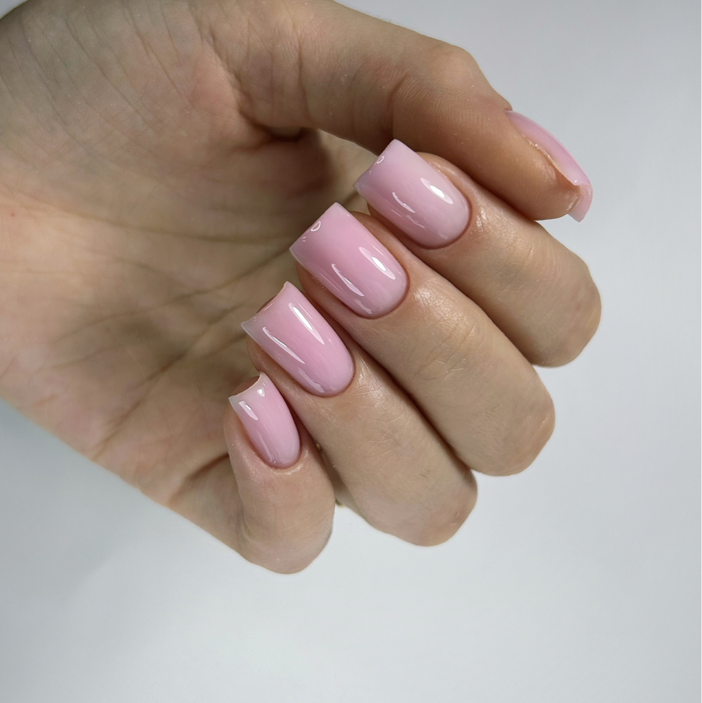 Комбинированный маникюр+покрытие гель лаком