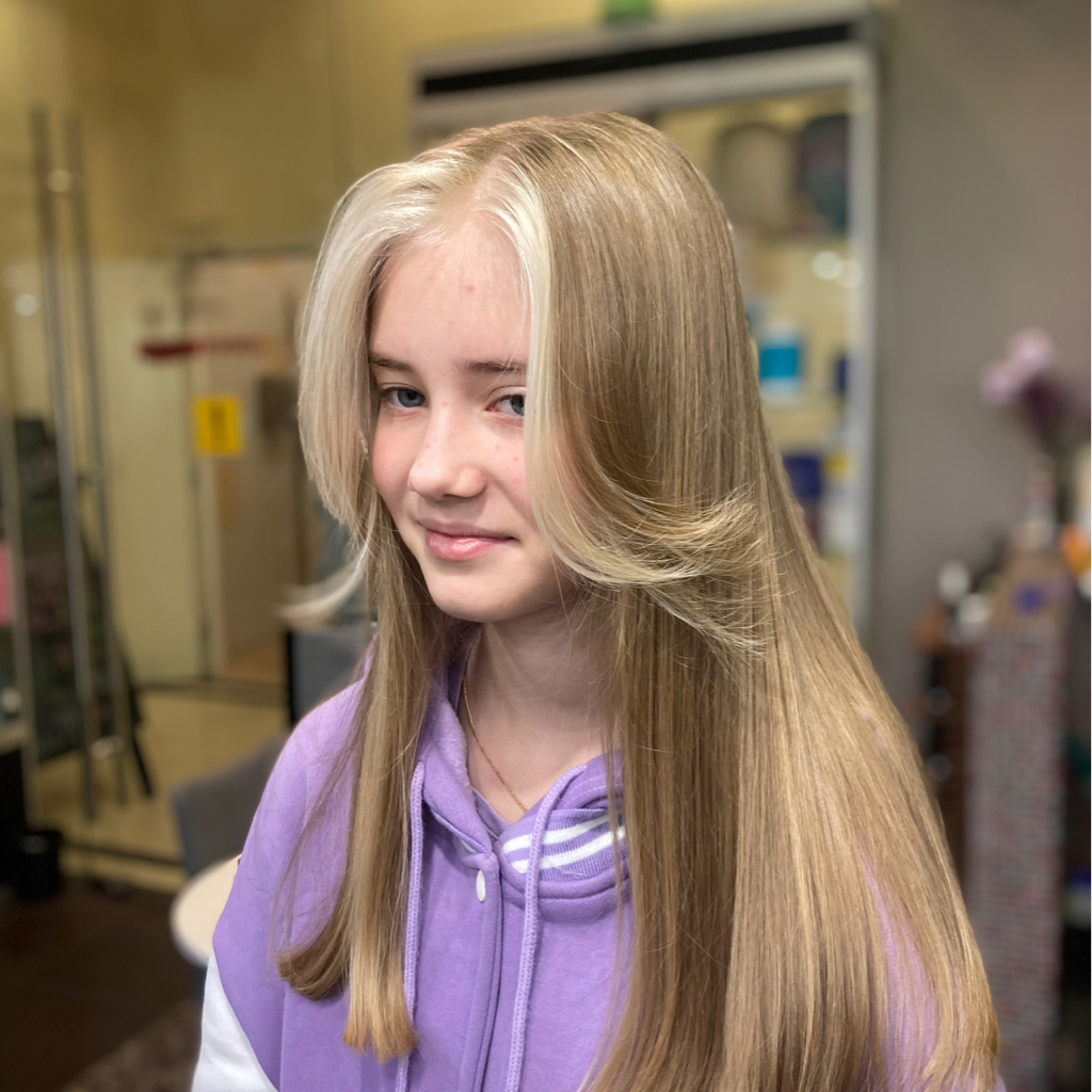 Челка шторка