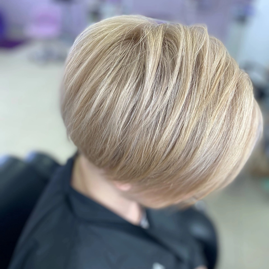 Мелирование короткие волосы