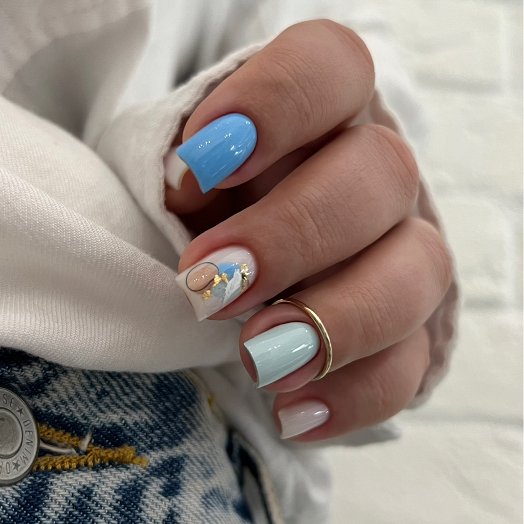 Маникюр с покрытием гель-лак