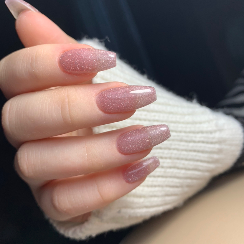 Маникюр+ однотонное покрытие