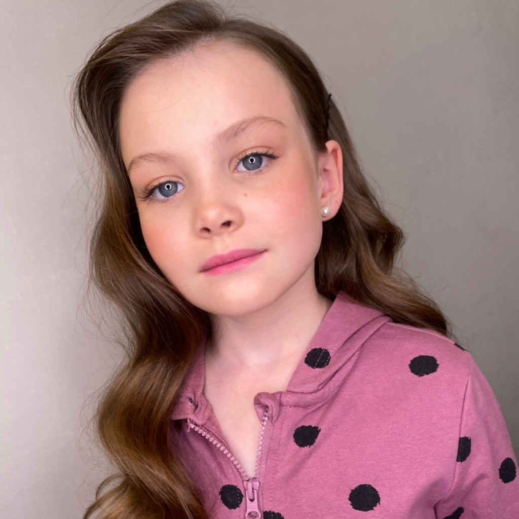 Укладка локоны дети