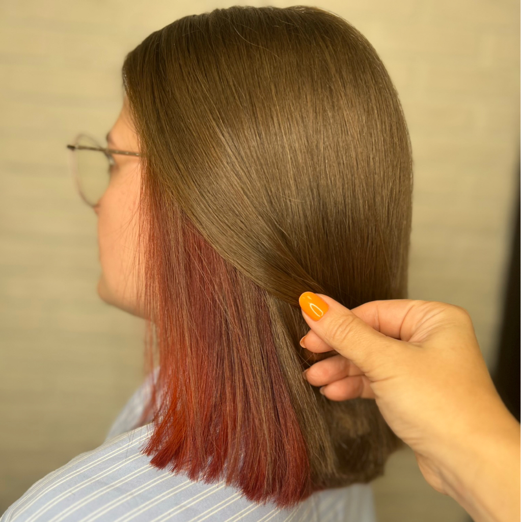 Скрытое окрашивание