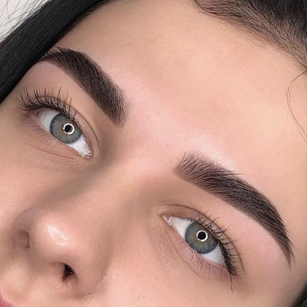 Окрашивание бровей краской или хной