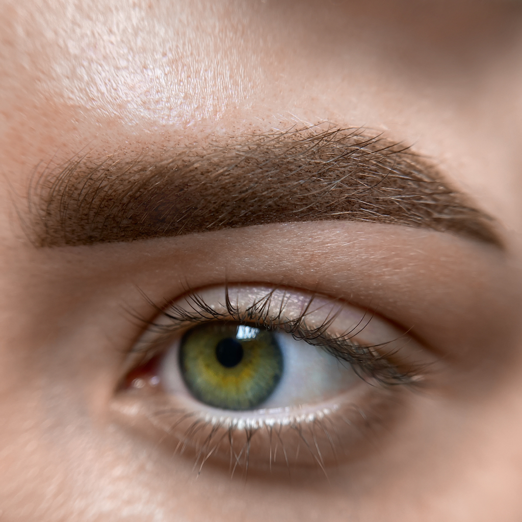 Перманентный макияж бровей пудра / теневой эффект у топ мастера