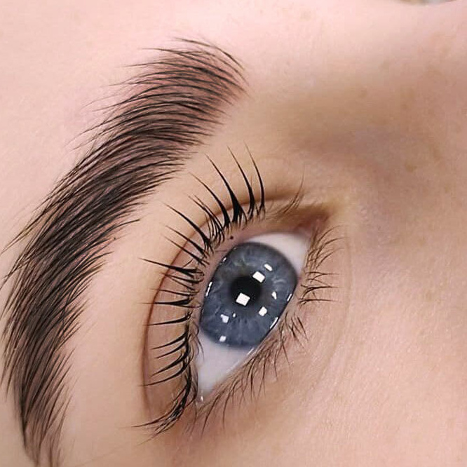 Ламинирование ресниц + окрашивание (в подарок - ботокс)