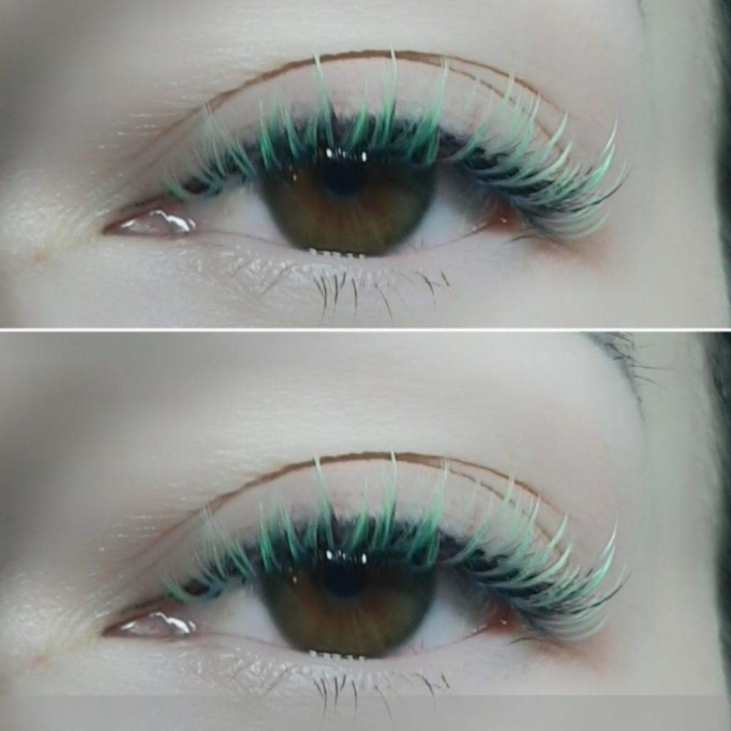 Цветные реснички