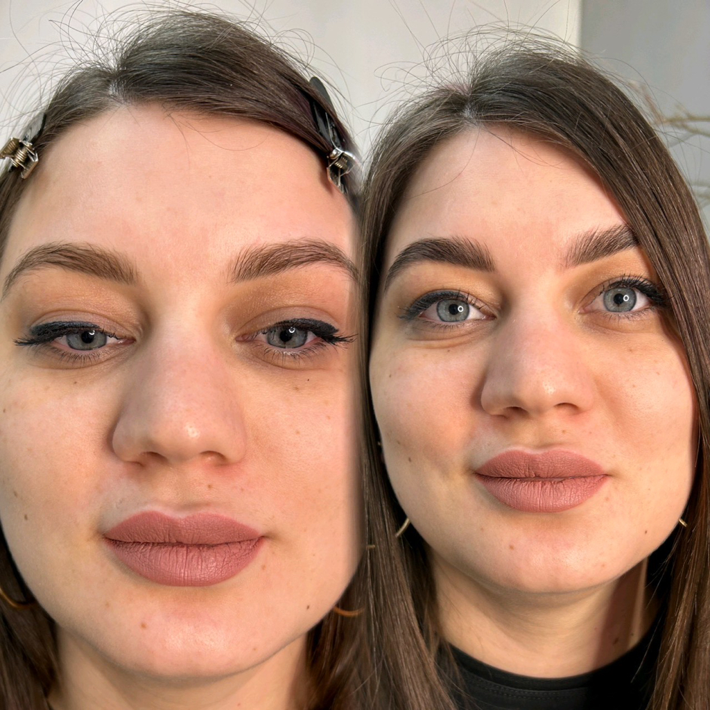 Оформление бровей