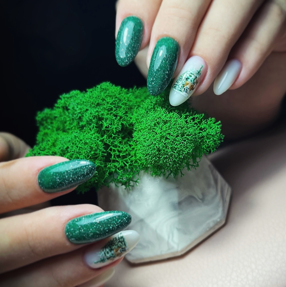 Коррекция наращенных ногтей