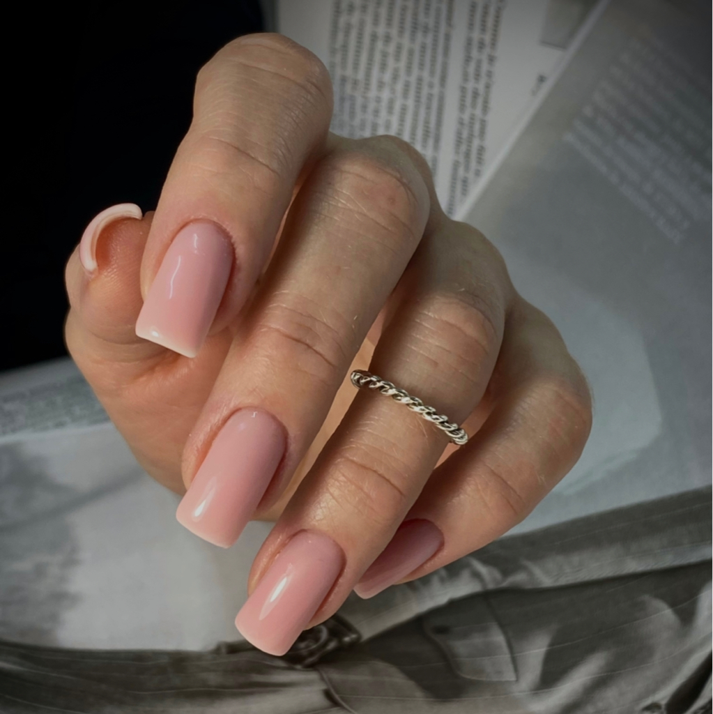 Снятие предыд.покрытия, Комби маникюр с покрытием гель-лак однотон, без выравнивания и укрепления