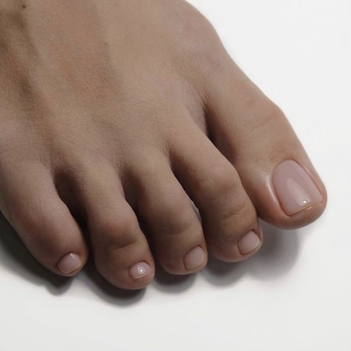 Гигиенический педикюр (пальчики) без покрытия