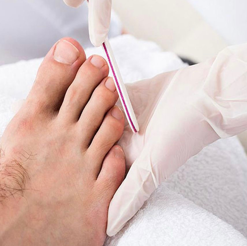 Мужской гигиенический педикюр (полный)