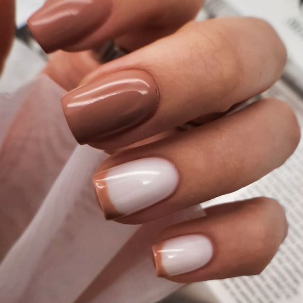 Комплекс 2. Снятие, маникюр, покрытие Фрэнч