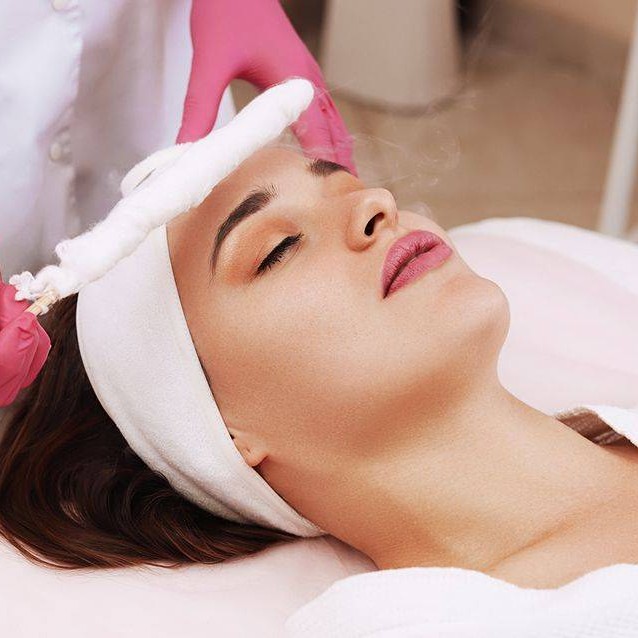 Массаж лица + фонофорез + криотерапия