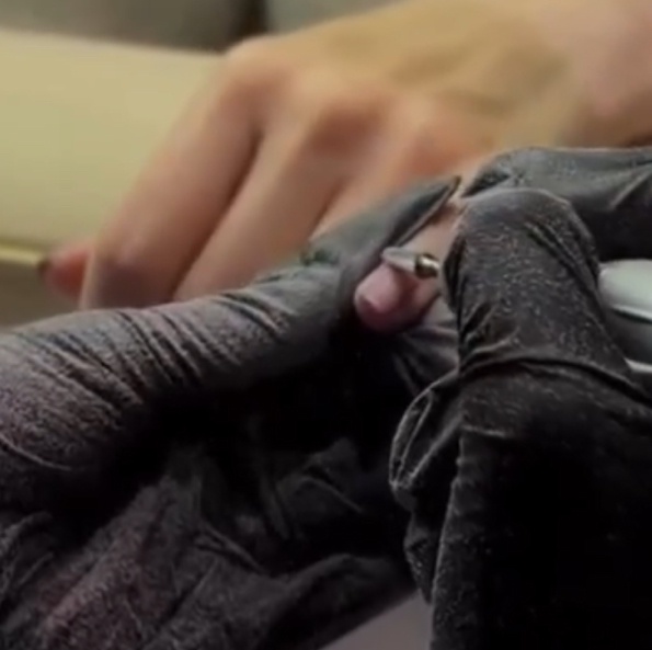 Снятие гель лака