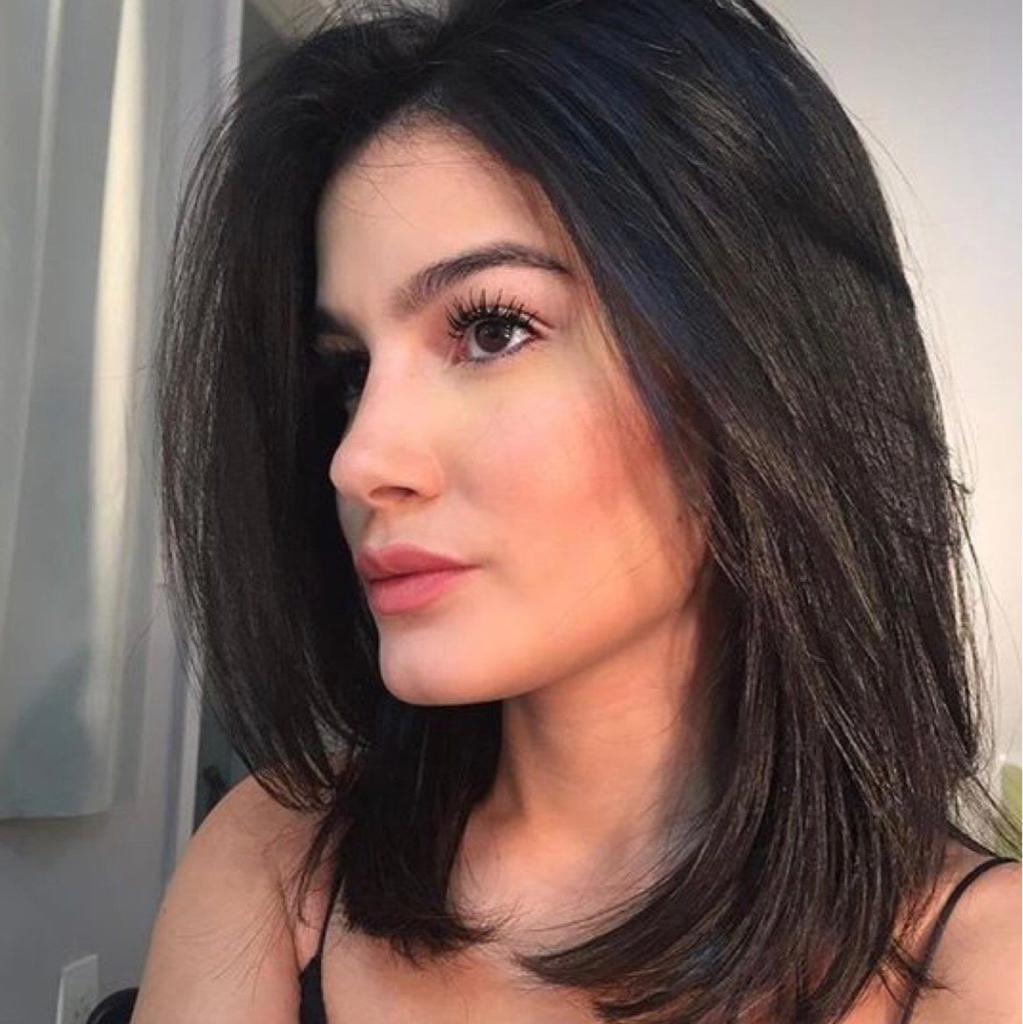 Стрижка женская средняя длина волос (до плеч)