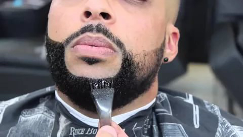 Окрашивание бороды