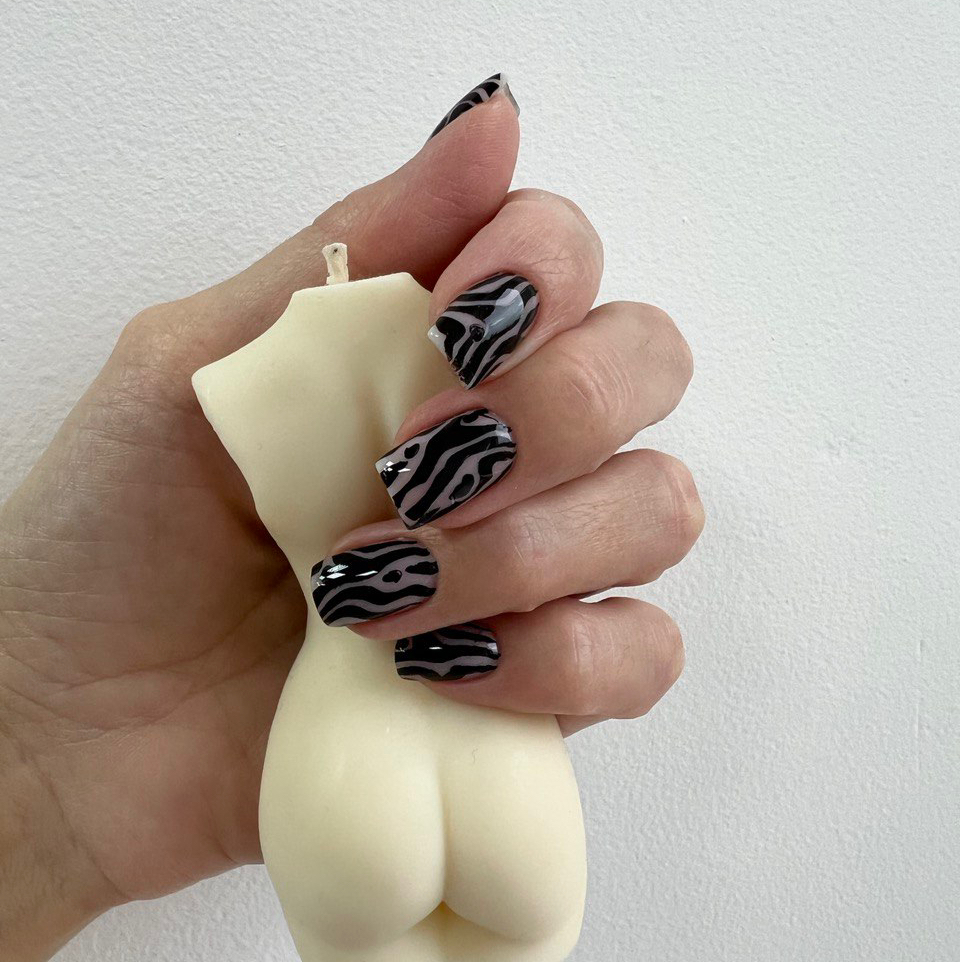 Стемпинг 1 палец