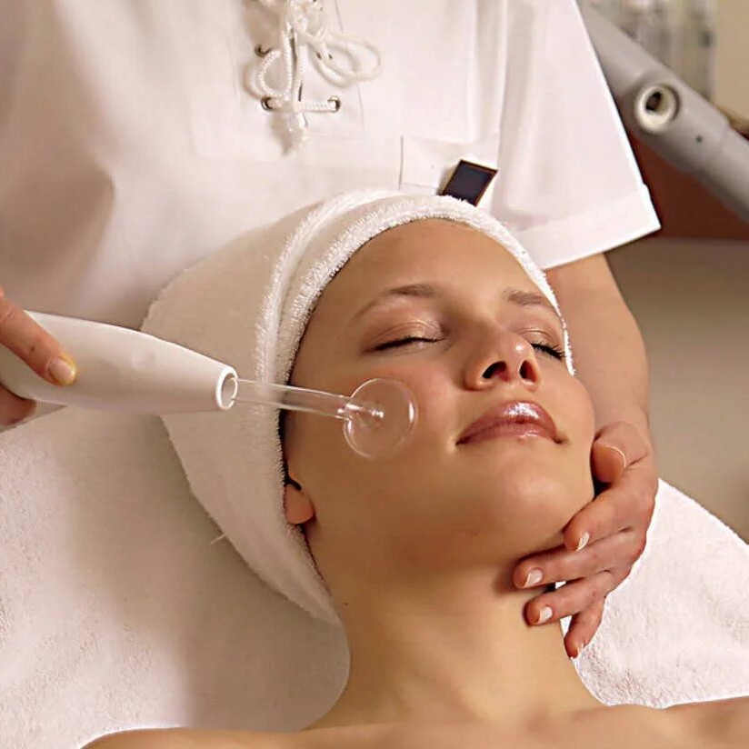 Дарсонвализация для лица