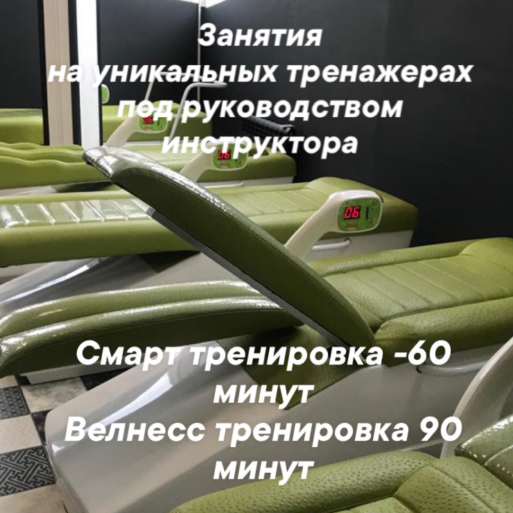 ВЕЛНЕСС ТРЕНИРОВКА на тренажерах с инструктором
