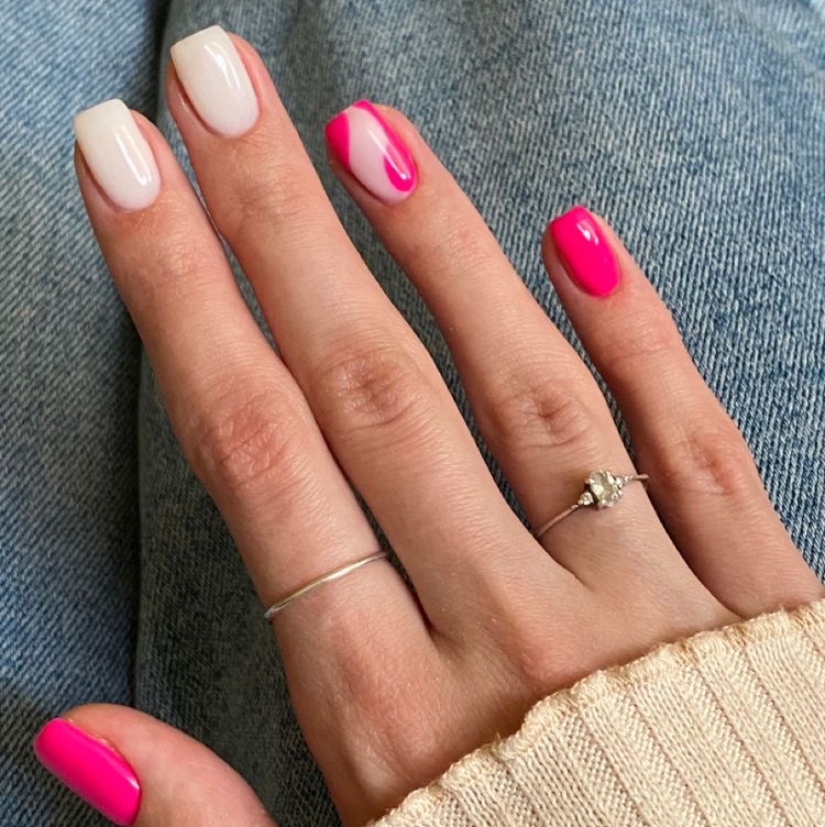 Маникюр с покрытием гель-лак/ Укрепление/ Коррекция ногтей