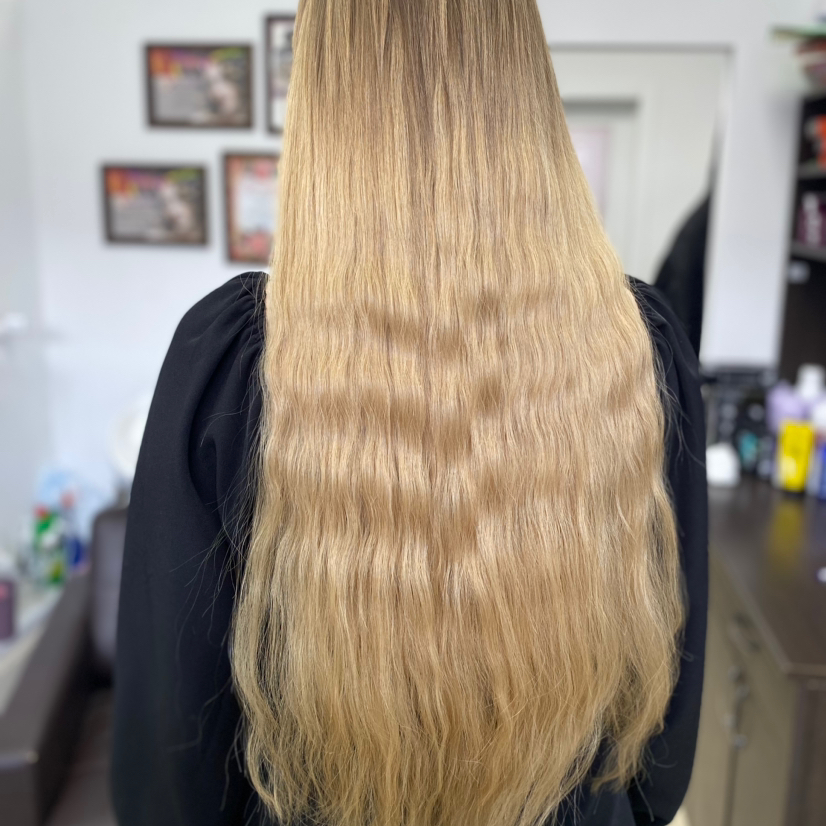 Ленточное наращивание волос