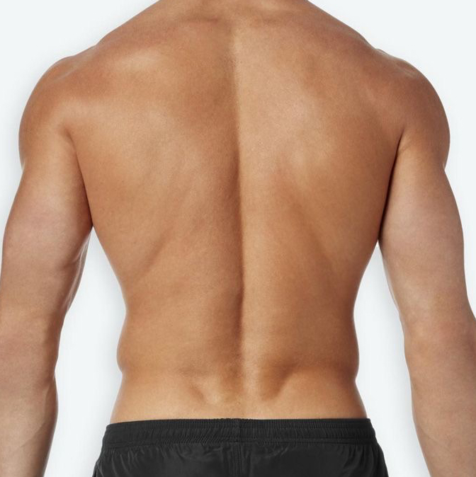 Спина мужчины