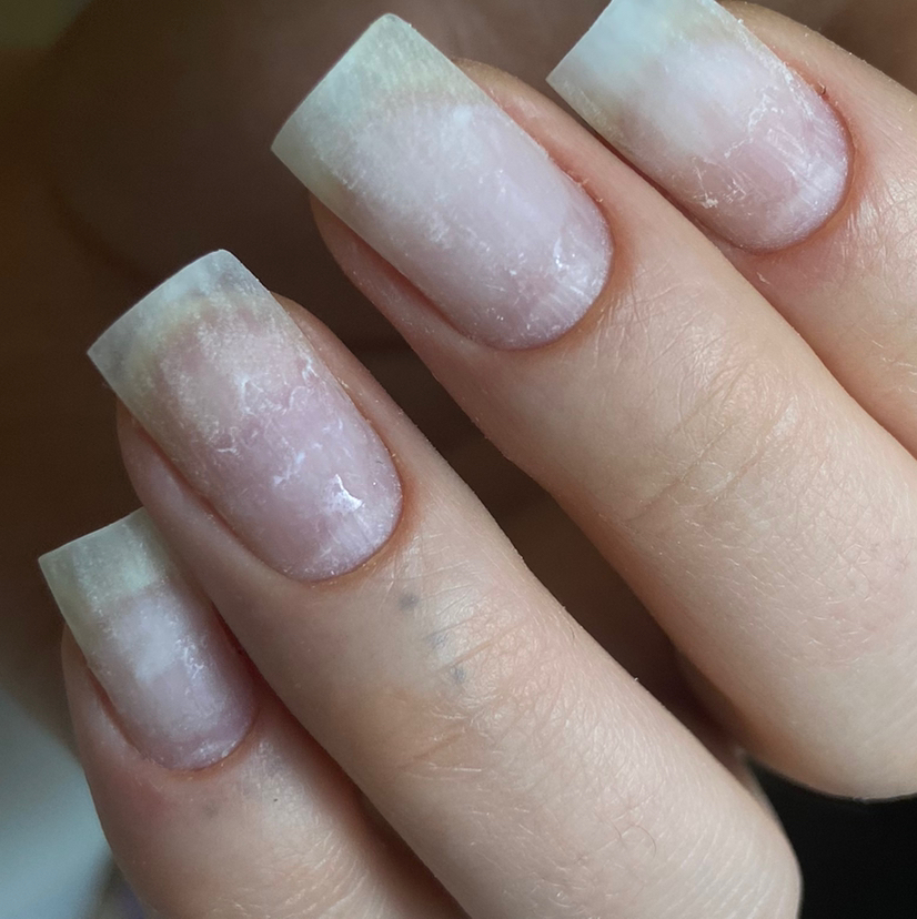Маникюр без покрытия