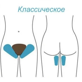 Классическое бикини