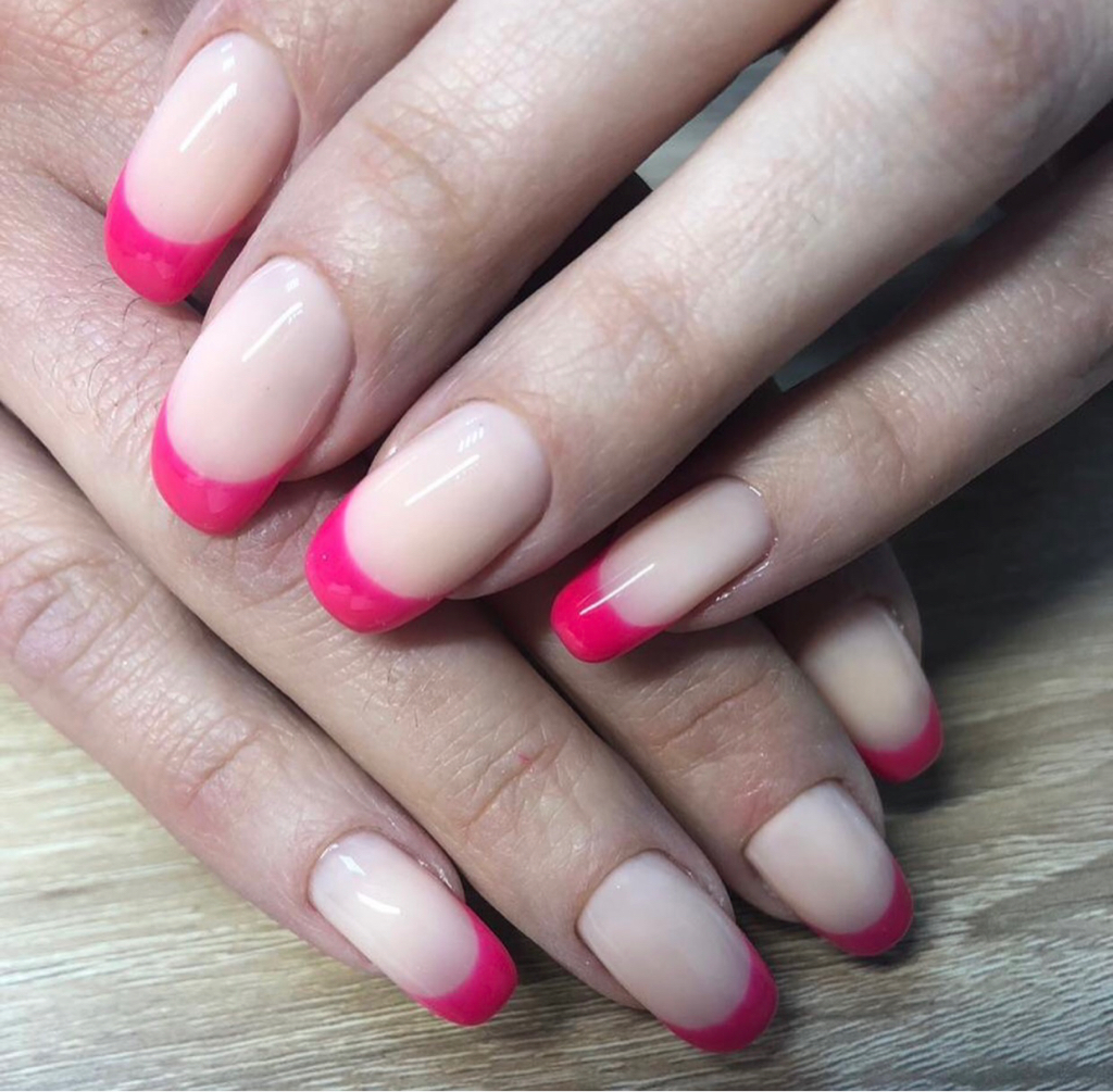 Маникюр+Френч гель лак