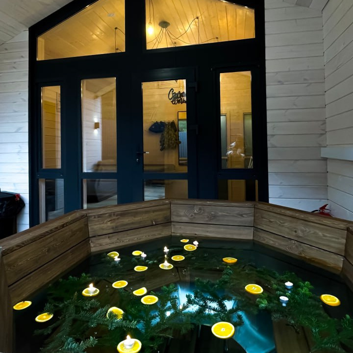 Баня с Чаном (с горячей водой)