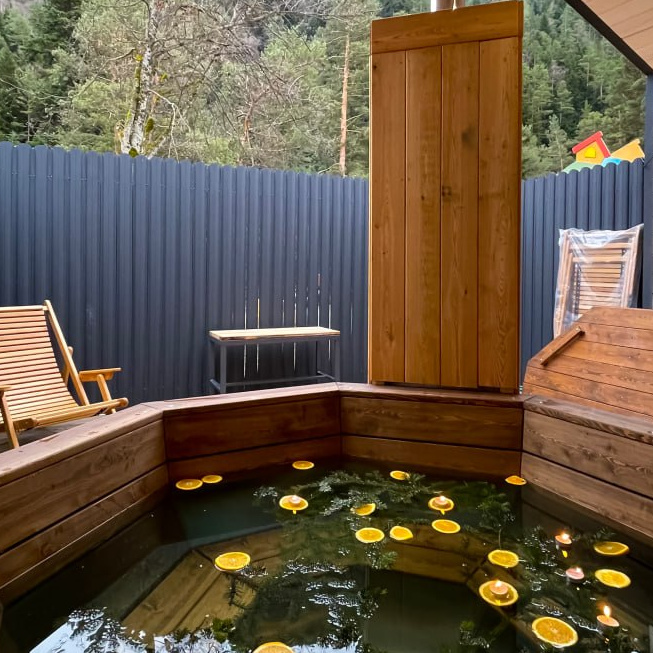 Баня с Чаном (с холодной водой)