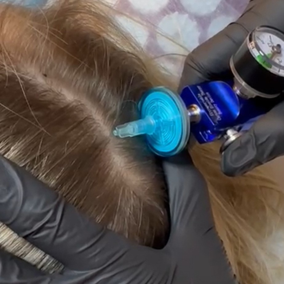 Карбокситерапия кожи головы (иньекции)