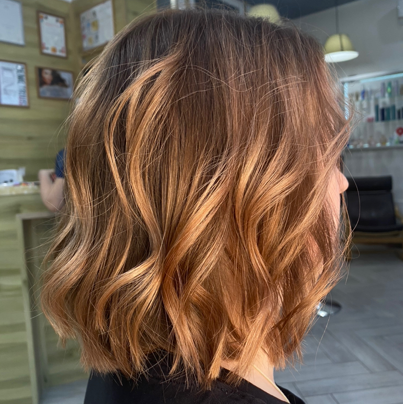 Окрашивание в один тон