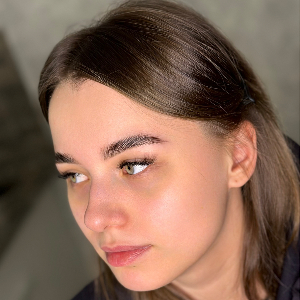 Лами бровей без окрашивания