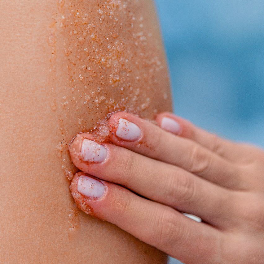 Пилинг скраб для тела