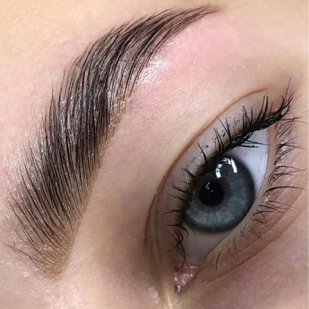 Долговременная укладка бровей+ коррекция + окрашивание