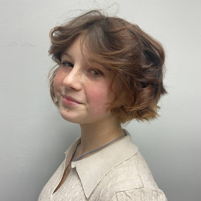 прическа сложная