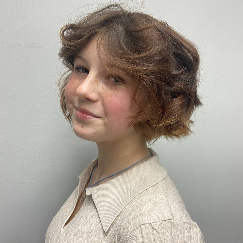 прическа базовая