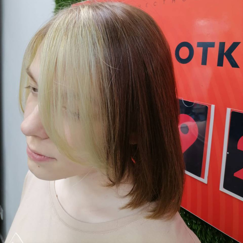 окрашивание 1 пряди